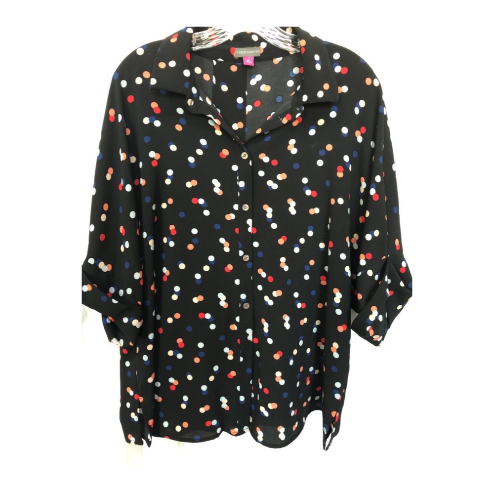 Vince Camuto short sleeve blouse